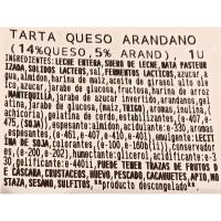 Tarta de queso con arándanos, porción, 1 ud