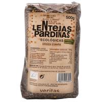 Lenteja pardina eco VERITAS, paquete 500 g