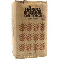 Harina integral de trigo eco VERITAS, paquete 1 kg