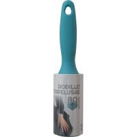 Rodillo quitapelusas, 80 hojas, mango colores ¿Cuál te llegará? KITCHEN, 1 ud