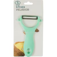 Pelador con mango de plastico, colores surtidos ¿Cuál te llegará? KITCHEN, 1 ud