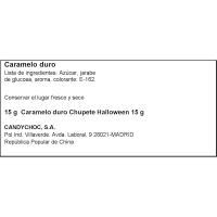 Chupete de caramelo Halloween MIDEL, 1 ud, 15 g