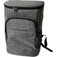 Bolso nevera Texas de 24 litros, tipo mochila, gris, 40x28x20 cm CAPRICE