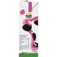 Leche desnatada RAM, brik 1 litro
