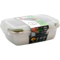 Hermético rectangular 17x13x6, 550 ml, THEO BIDASOA