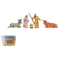 Figura para Belén Navideño: Nacimiento, 7 cm, pack 5 uds