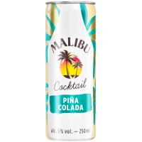 Piña colada MALIBU, lata 25 cl Piña colada MALIBU, lata 25 cl