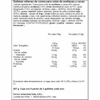 Galleta biscuit NUTELLA, paquete 207 g