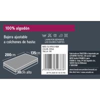 Sabana Bajera 100% Algodón, Apolo New EROSKI