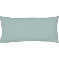 Funda de almohada Verde, 100% algodón, Percal New EROSKI, talla 90