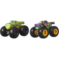 HOT WHEELS Monster Trucks 2 kotxeko sorta 1:64, gom. adina: +3 urte, hainbat modelo
