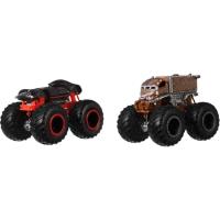 HOT WHEELS Monster Trucks 2 kotxeko sorta 1:64, gom. adina: +3 urte, hainbat modelo