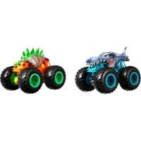 HOT WHEELS Monster Trucks 2 kotxeko sorta 1:64, gom. adina: +3 urte, hainbat modelo