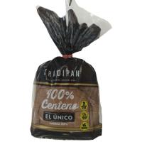 PANRICO % 100 zekalezko moldeko ogia, paketea 450 g