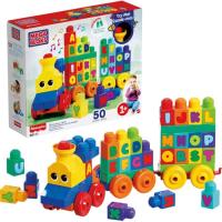 Tren musical ABC, juguete de bloques de construcción para bebé +1 año MEGA Bloks Tren musical ABC, juguete de bloques de construcción para bebé +1 año MEGA Bloks