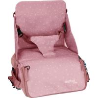Trona de viaje Hummus Estrellas Rosa ASALVO Arnés de seguridad de 3 puntos, bolsillos para guardar accesorios del bebé, contiene 2 espacios aislados para biberones, 30x25x15 cm. Trona de viaje Hummus Estrellas Rosa ASALVO Arnés de seguridad de 3 puntos, bolsillos para guardar accesorios del bebé, contiene 2 espacios aislados para biberones, 30x25x15 cm.