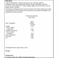 Gominola con forma de ojos TROLLI, bolsa 75 g