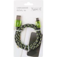 Cable cargador de 1 metro para movil tipo C, colores ¿Cuál te llegará?, 1 ud