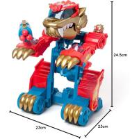 SUPERTHINGS Wild TigerBot, ibilgailu bihurtzen den tigre robota, adin gomendatua: 4-9 urte