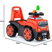 Camión correpasillos 3 en 1 rojo, edad rec:+12 meses MOLTÓ