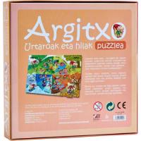 EH.KO IKASTOLAK Argitxo: Urtaroak eta hilak jokoa, puzzlea, +3 urte