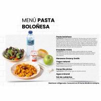 Menú individual EROSKI: Pasta Boloñesa