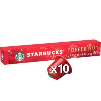 Café toffee nut compatible Nespresso STARBUCKS, caja 10 uds Café toffee nut compatible Nespresso STARBUCKS, caja 10 uds