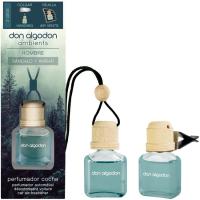 Ambientador de coche sándalo & ambar hombre DON ALGODÓN, 1 ud