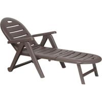 Tumbona wengué plegable, multiposiciones, Promo SP Tumbona wengué plegable, multiposiciones, Promo SP