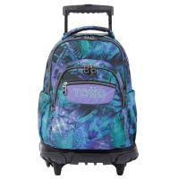 Mochila con ruedas Electric Nature Renglones TOTTO, 45,5x32x18 cm