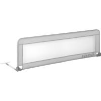 Barrera de cama, 140 cm, blanca JANE Abatible, desmontable y ajustable mediante tiras de seguridad a colchones de hasta 150 cm., incluye bolsa para su transporte.