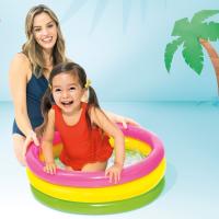 Piscina bebé 3 aros sunset glow, edad rec: 1-3 años INTEX