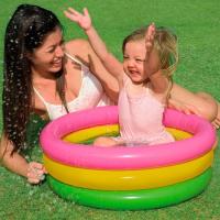 Piscina bebé 3 aros sunset glow, edad rec: 1-3 años INTEX