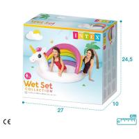 Piscina unicornio, edad rec: 1-3 años INTEX