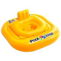 Flotador bebe asiento amarillo, peso máx 15 Kg, apto 1-2 años INTEX, 79x79 cm