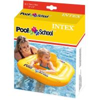 Flotador bebe asiento amarillo, peso máx 15 Kg, apto 1-2 años INTEX, 79x79 cm