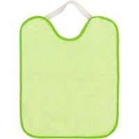 Babero de rizo impermeable con cierre elástico, verde y rosa, 24x31 cm TI-TIN, pack 2 uds