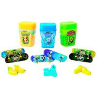 HOT WHEELS Skate txikle kutxa 2 monopatinekin, hainbat modelo, adina: +5 urte