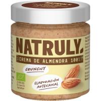 Crema de almendras 100% BIO NATRULY, frasco 200 g