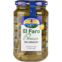 Pepinillo agridulce estilo alemán EL FARO, frasco 350 g Pepinillo agridulce estilo alemán EL FARO, frasco 350 g