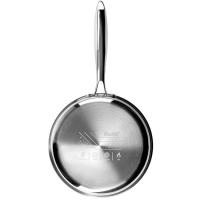 Sartén de acero inoxidable Triply Natural sin antiadherente, apta para todo tipo de cocinas IBILI, Ø20 cm