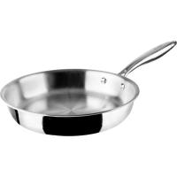 Sartén de acero inoxidable Triply Natural sin antiadherente, apta para todo tipo de cocinas IBILI, Ø24 cm