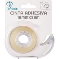 Cinta adhesiva invisible 18mm x 33 m KITCHEN, 1 ud