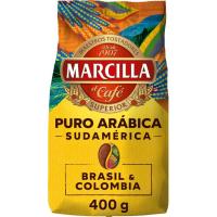 Café en grano Brasil Colombia MARCILLA, paquete 400 g