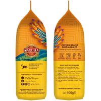 Café en grano Brasil Colombia MARCILLA, paquete 400 g