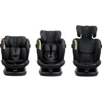 Silla de coche Valora i-Size (40 a 150 cm) negra BABYAUTO Instalación con isofix + top tether. Arnés de seguridad en 5 puntos, cabezal regulable en altura y anchura, 5 posiciones de reclinado y colchoneta reductora.
