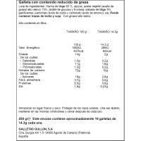 Galleta digestive 33% grasa GULLÓN, caja 250 g