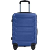 Trolley cabina azul, ABS cierre combinación, 4 ruedas, 618 AR LUGGAGE, 37x22x56 cm