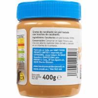 EROSKI kakahuete krema zatiekin, flaskoa 400 g