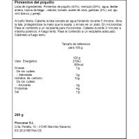 Pimiento piquillo relleno de merluza-gambas MOLINICO, lata 260 g